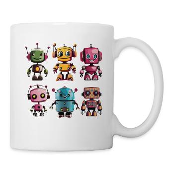 Colorful Robo Colony - Mug - white - Right