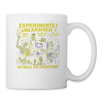 Experiments Unleashed Lab Movie Poster Halloween - Mug - white - Right