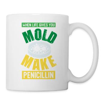 Professeur de biologie Biologiste Biologiste en microbiologie - Mug blanc - blanc - Droite