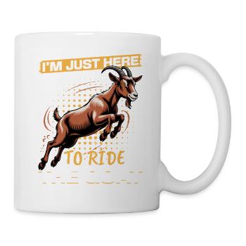 Funny Farm Animal Goat - Mug - white - Right