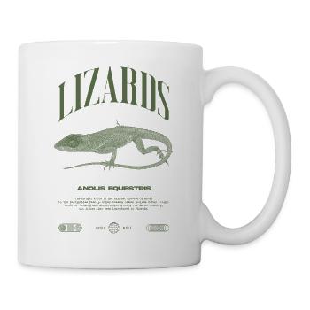 Cuban Knight Anole Reptile Keeper Lizard - Mug - white - Right