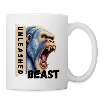 Gorrila UNLEASHED - Gym  - Tasse - Weiß - Rechts
