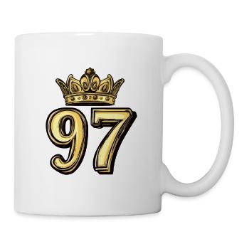 97 Number Krone - Mug - white - Right