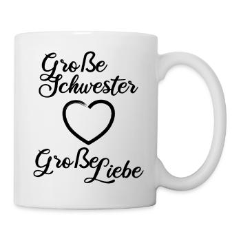 Big Sister Big Love - Mug - white - Right