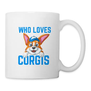 Just a Boy Who Loves Corgi - Mug - white - Right