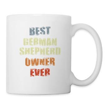 Best German Shepherd owner ever - Mug - white - Right