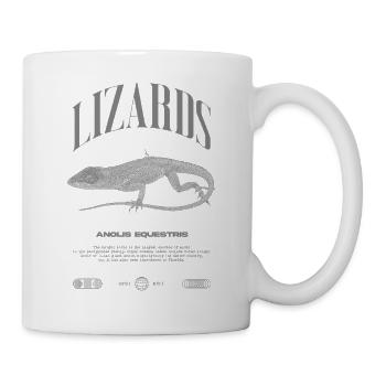 Cuban Knight Anole Reptile Keeper Lizard - Mug - white - Right