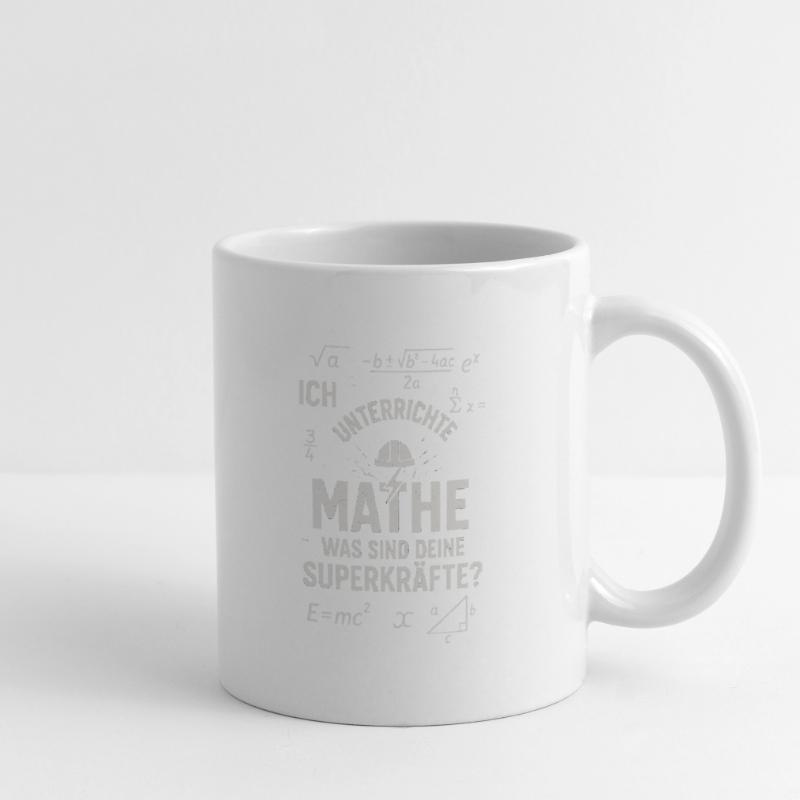 Math Superpowers – I Distinguish Math Teachers Mug