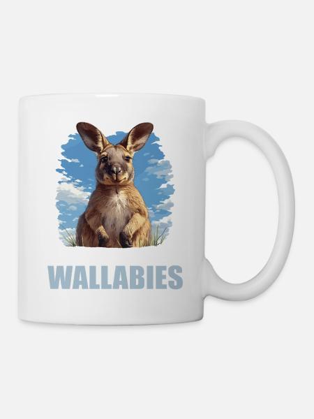 Wallabys Wallaby - Tasse - Weiß