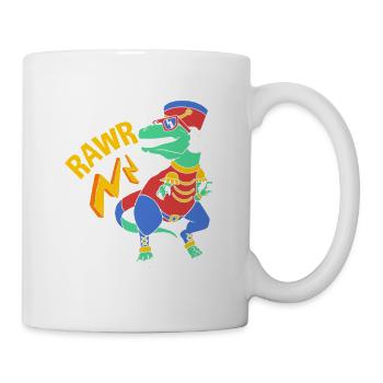 Nussknacker Weihnachten - Tasse - Weiß - Rechts