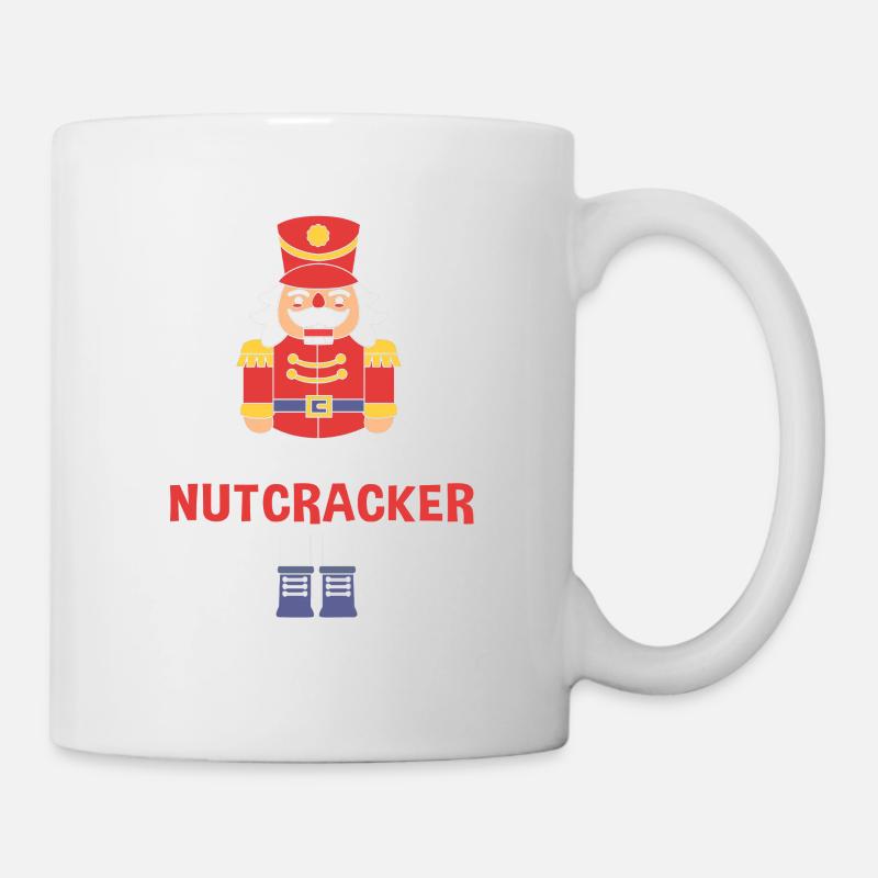 Nussknacker Weihnachten - Tasse - Weiß