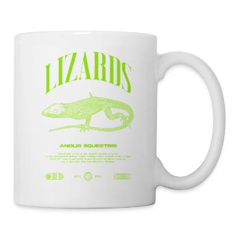 Cuban Knight Anole Reptile Keeper Lizard - Mug - white - Right