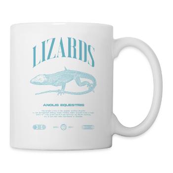 Cuban Knight Anole Reptile Keeper Lizard - Mug - white - Right