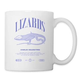 Cuban Knight Anole Reptile Keeper Lizard - Mug - white - Right
