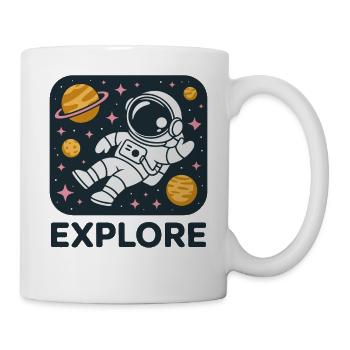 Explore Space Astronaut - Mug - white - Right