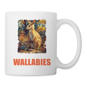 Wallabys Wallaby - Tasse - Weiß - Rechts