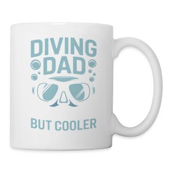 Diving Saying Dad Funny Diving Gift - Mug - white - Right