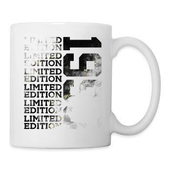 76 ANS ÉDITION LIMITÉE 1950 76E ANNIVERSAIRE - Mug blanc - blanc - Droite