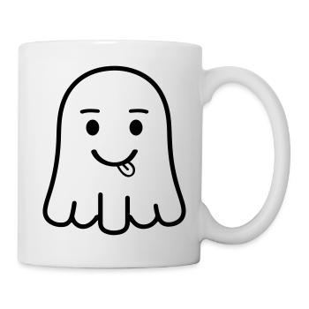 Bande dessinée fantôme - Mug blanc - blanc - Droite