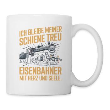 I'll stay true to my railroader with - Mug - white - Right