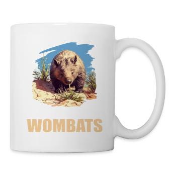 Wombats Wombat - Mug - white - Right