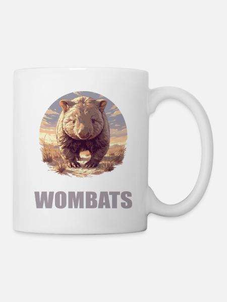 Wombats Wombat - Tasse - Weiß