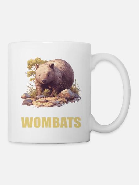 Wombats Wombat - Tasse - Weiß