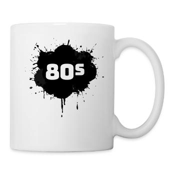Années 80 - Mug blanc - blanc - Droite