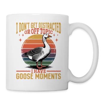 Funny Bird Goose - Mug - white - Right