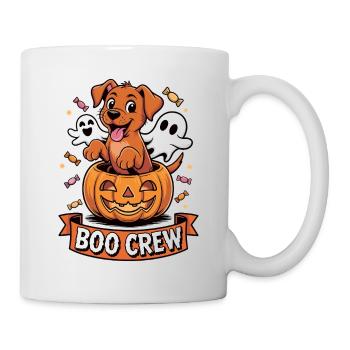 Boo Crew Halloween Foxred Labrador - Mug blanc - blanc - Droite