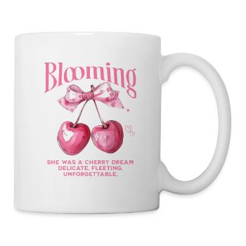 Cerises Cerisiers Vitamines Cerises acides - Mug blanc - blanc - Droite