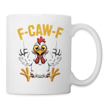 FCAW-F Rooster Cartoon - Mug - white - Right
