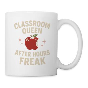 Schmutziger Lehrer Naughty Humor Nsfw Unhöflicher - Tasse - Weiß - Rechts