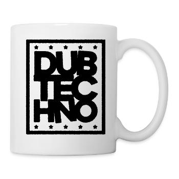 Dub Techno Dark Edition - Mug - white - Right