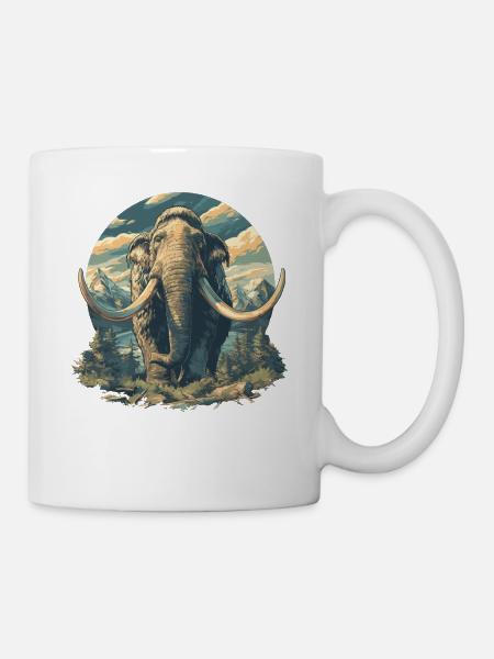 Mammuts Mammut - Tasse - Weiß