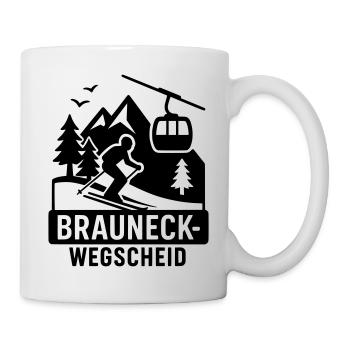 Brauneck Wegscheid Skis - Mug - white - Right
