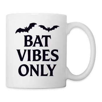 Fledermaus-Vibes für Grusel-Fans - Tasse - Weiß - Rechts