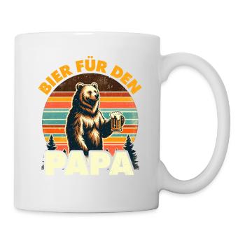 Father-to-be BEER FOR DAD Funny - Mug - white - Right
