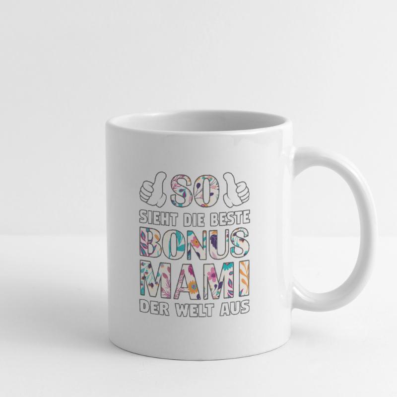 Bonus Mami beste Mama Mutter Muttertag Geschenk Tasse