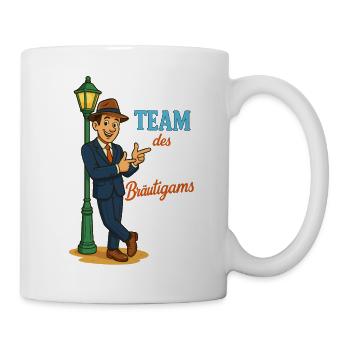 Groom's Team Cartoon - Mug - white - Right