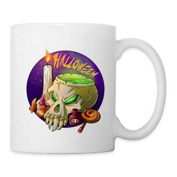 Halloween Skull - Mug - white - Right