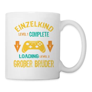 Only Child Complete - Loading Big Brother 2026 - Mug - white - Right
