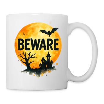 Spooky Haunted House for Halloween - Mug - white - Right