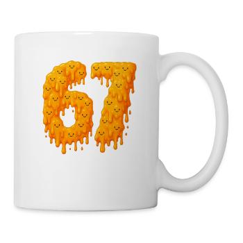 Dripping 67 Cheese Lover  - Mug - white - Right