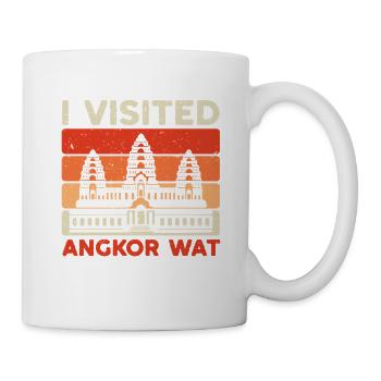 Cambodge Cambodgiens J’ai visité Angkor Wat - Mug blanc - blanc - Droite