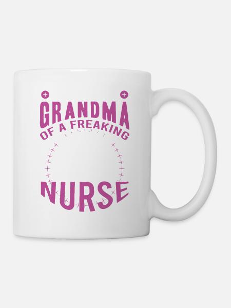 Stolze Krankenschwester Oma - Tasse - Weiß