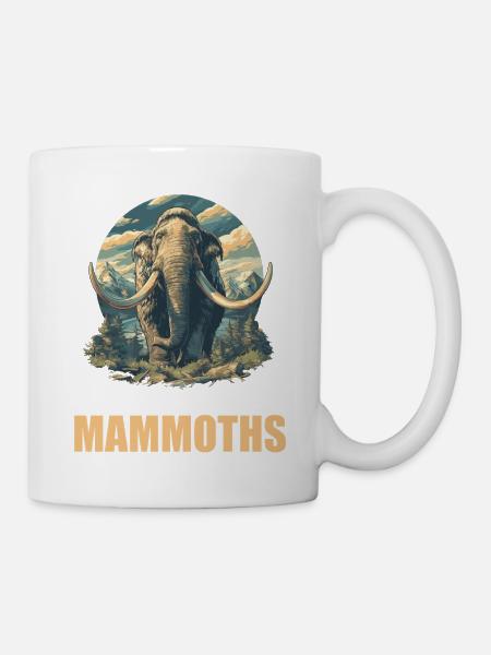 Mammuts Mammut - Tasse - Weiß