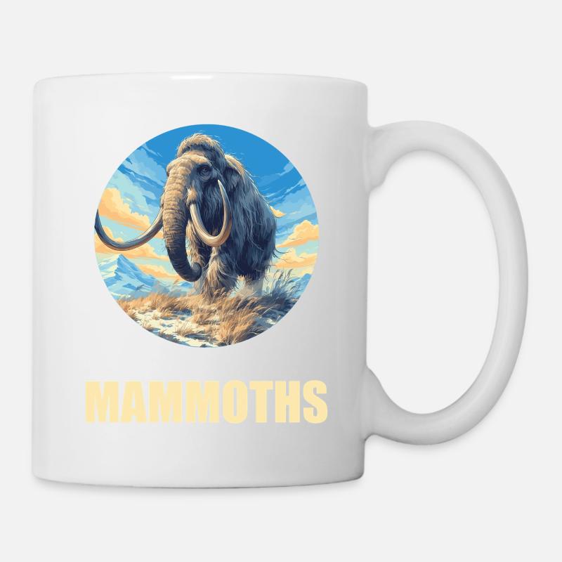 Mammuts Mammut - Tasse - Weiß