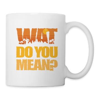 Cambodge Cambodgiens Wat Voulez-vous dire ? - Mug blanc - blanc - Droite
