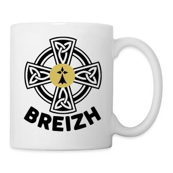 Breizh (Bretagne) - Tasse - Weiß - Rechts